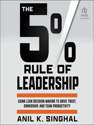 The 5% Rule of Leadership - Audiobook